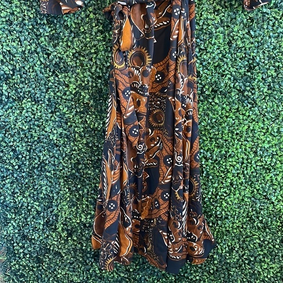 NWT MARA HOFFMAN Agnella Maxi Wrap Dress - Picture 14 of 15